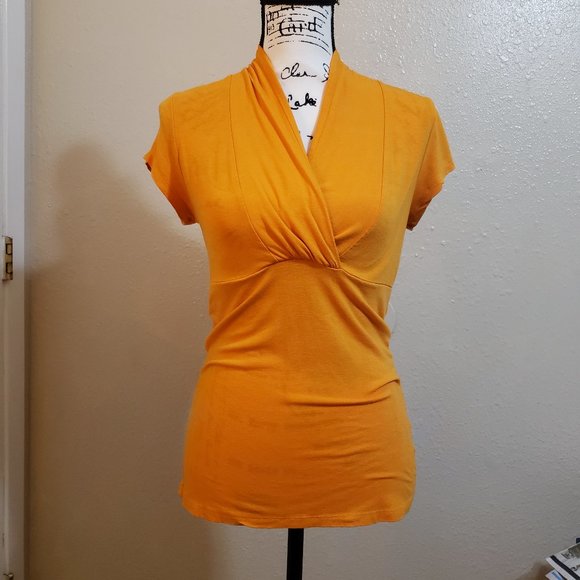 INC International Concepts Tops - Apricot Orange Top by INC International Concepts